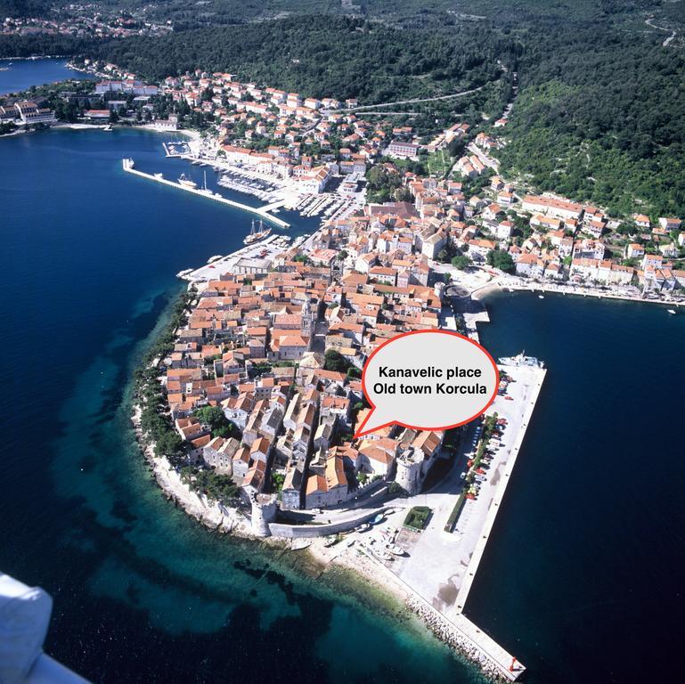 Kanavelic Place - Old Town Korcula Eksteriør billede